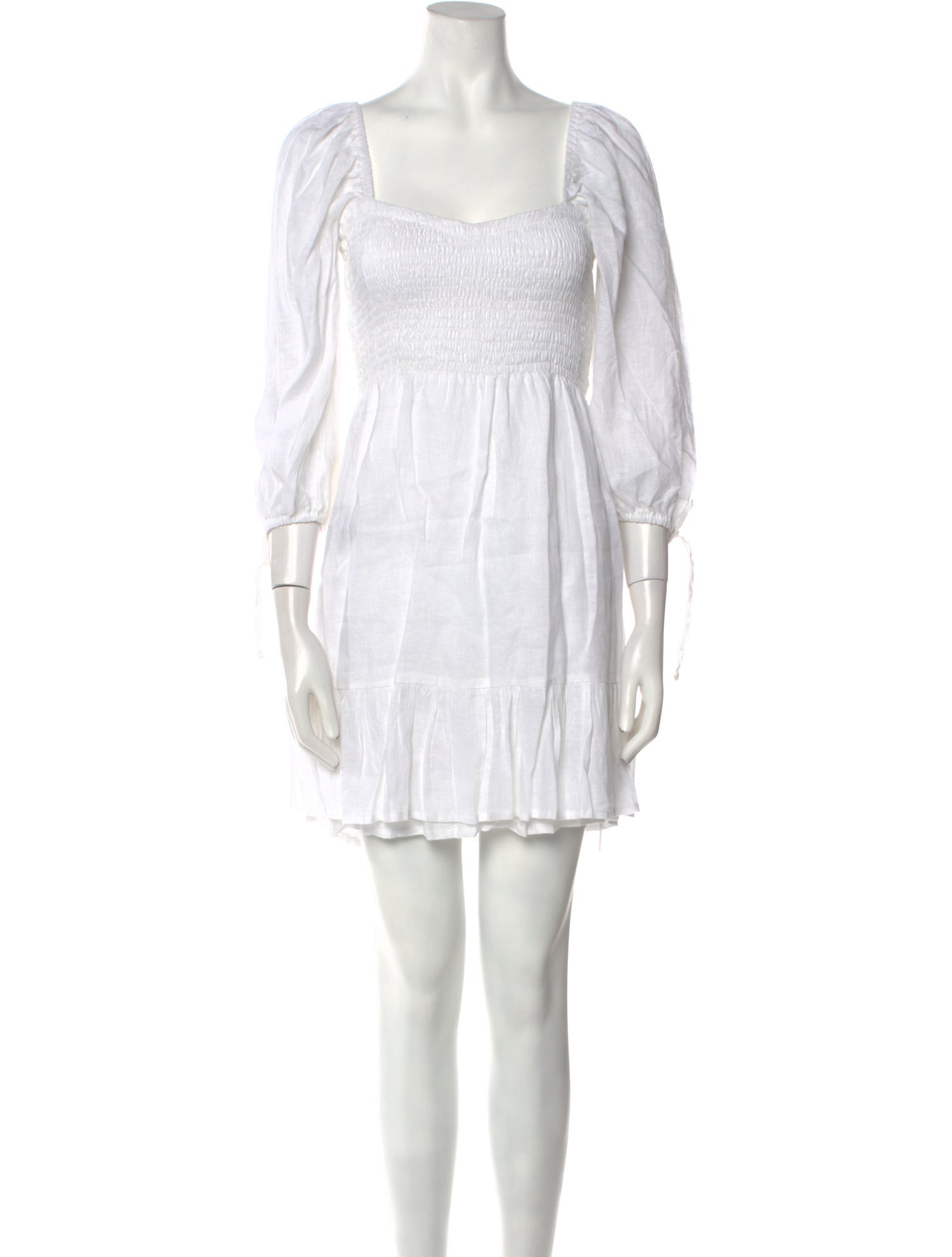 Faithfull The Brand Linen Mini Dress